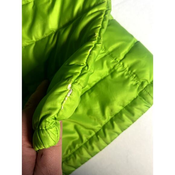 Marmot Down Puffer Jacket Womens Green 700 Down Fill Zip Coat Size Small - Picture 10 of 10